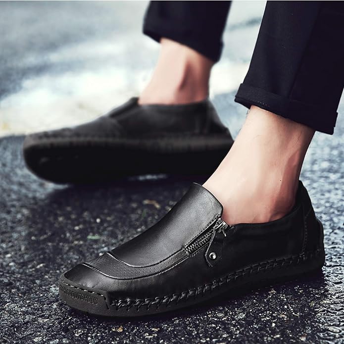 Black moccasins